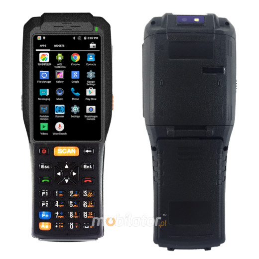Przemysowy kolektor danych MobiPad Z3506CK bluetooth 4G NFC WiFi GPS 1D